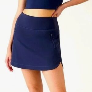 Athleta fairway high rise golf skort